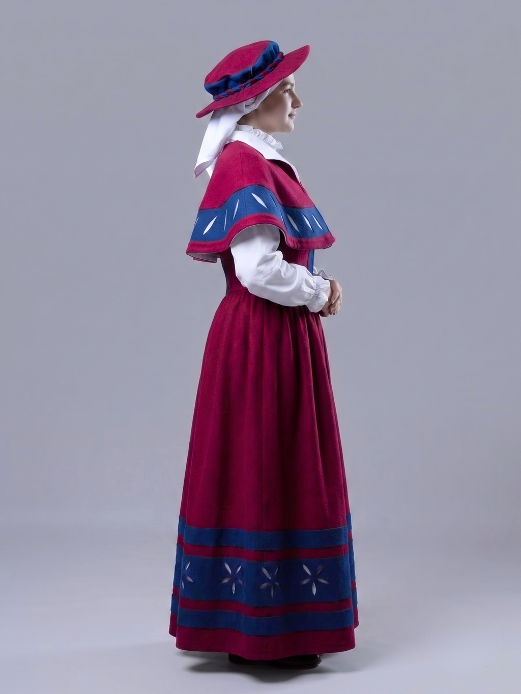PINK WOMEN'S LANDSKNECHT COSTUME, KAMPFRAU DRESS Renaissance Maiden Costume