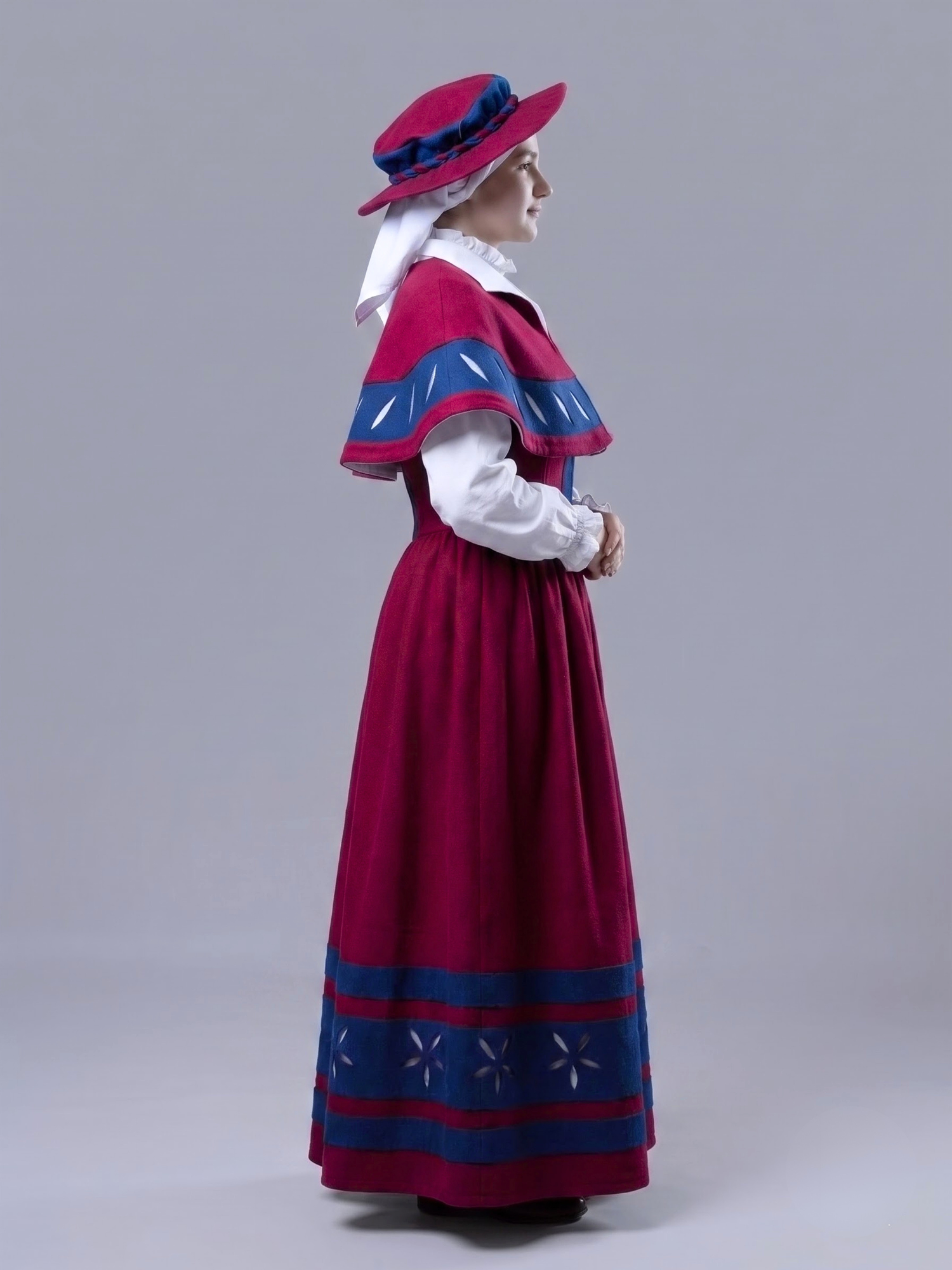 PINK WOMEN'S LANDSKNECHT COSTUME, KAMPFRAU DRESS Renaissance Maiden Costume