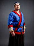 Men's Medieval Padded Tunic and Breeches Costume for LARP
