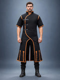 Men's Medieval Gambeson Coat, Quilted Padded Armor Jacket, LARP Reenactment Outfit